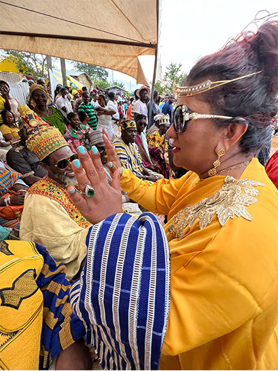 HRH Queen Amina Sabrina B. Poole