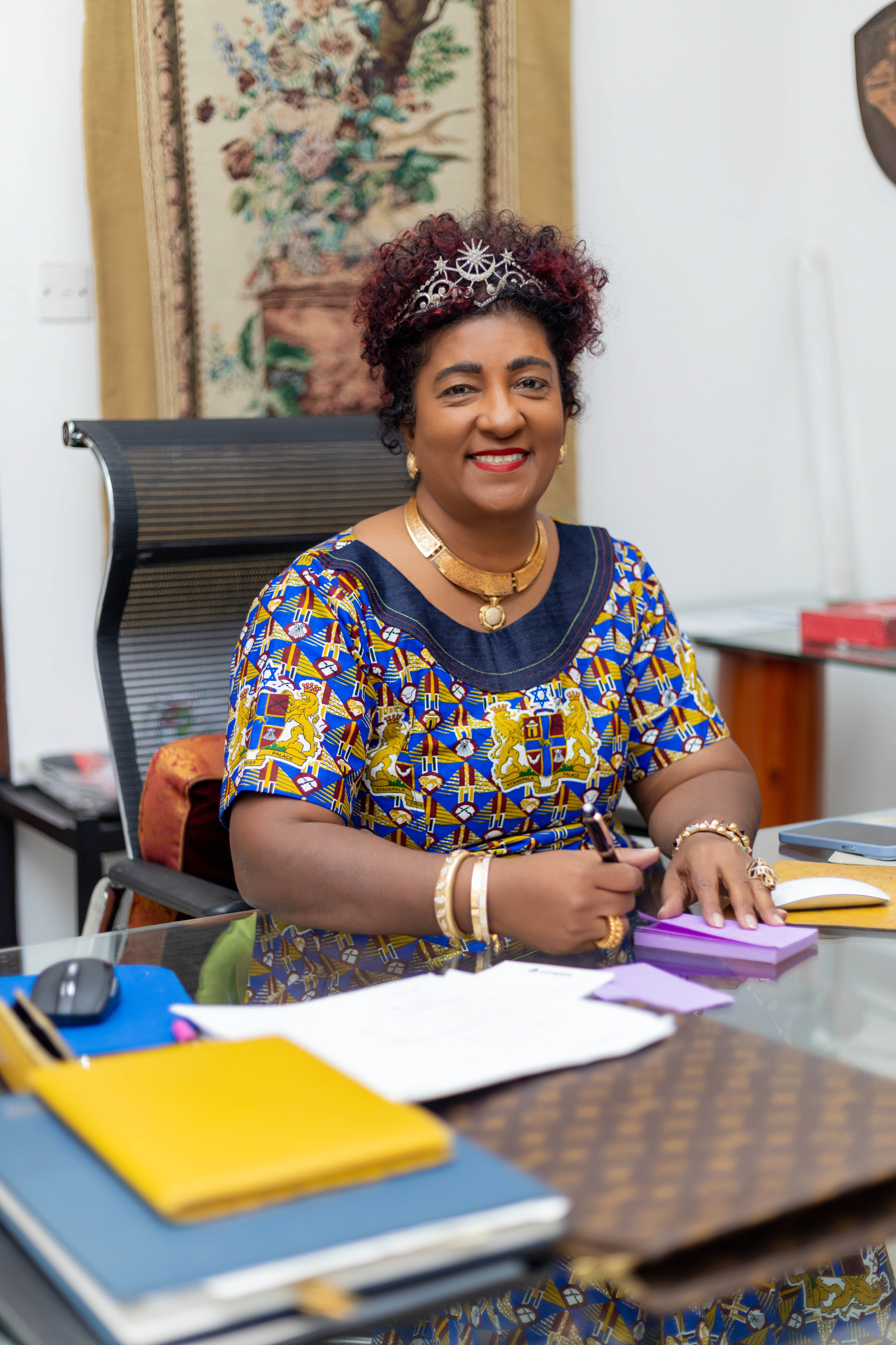 HRH Queen Amina Sabrina B. Poole